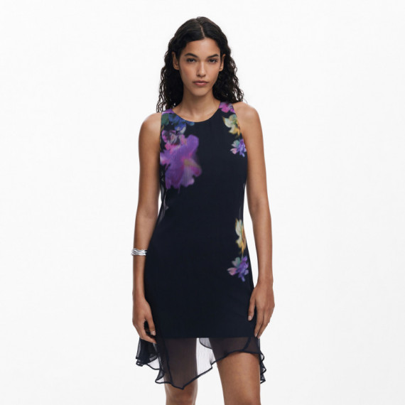 DESIGUAL Vestido Túnica Flores 25WWVW30-2000