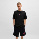 HUGO Camiseta Negra 50509776-003