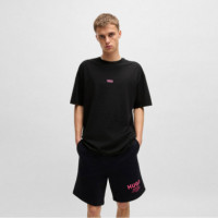 HUGO Camiseta Negra 50509776-003