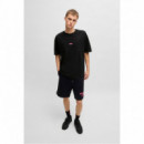 HUGO Camiseta Negra 50509776-003