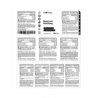 Hv- Remolacha 6000 Mg | 180 Capsulas Veganas  HIVITAL