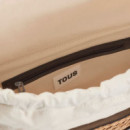 Bolso Capazo Scoubidou TOUS Natural con Asas Fijas