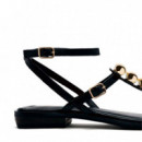 Sandalias Griegas Piel Joyas Reseburg  GIOSEPPO