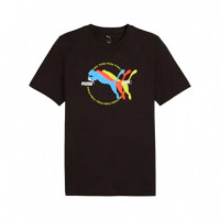 Camiseta con Estampado Big Cat  PUMA