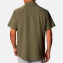 Camisa Lisa de Manga Corta Utilizer Ii  COLUMBIA