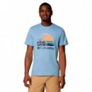 Camiseta Estampada Path Lake Ii  COLUMBIA