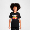 Camiseta Sportswear Dunk Kids  NIKE
