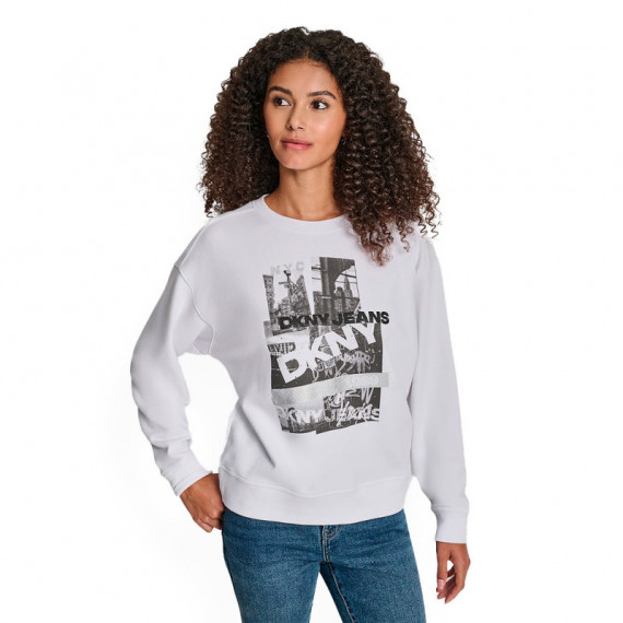 Sudadera Nyc Photoreal Real  DKNY