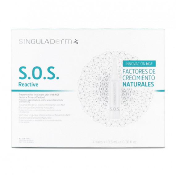 Singuladerm S.o.s Multi-activador Celular Reactive 4 Viales X 10,5ML  PRIMADERM