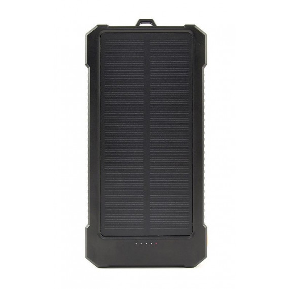 GEMBIRD  Powerbank 10000MAH Solar Powerbank Negra