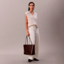 Bolso Tote con Logo Monograma con Bolsito  CALVIN KLEIN JEANS