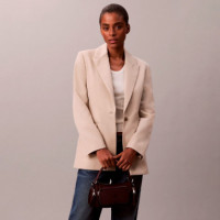 Bolso de Hombro Suave de Nailon y Satén  CALVIN KLEIN JEANS