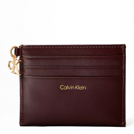Tarjetero de Piel con Cremallera  CALVIN KLEIN JEANS