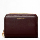 Cartera de Piel Mediana con Cremallera  CALVIN KLEIN JEANS