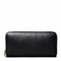 Cartera Larga con Cremallera y Herraje de Monograma  CALVIN KLEIN JEANS