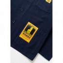 Chaquetas Hombre Sobrecamisa SERVICE WORKS Classic Chore Dark Navy