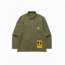 Chaquetas Hombre Sobrecamisa SERVICE WORKS Classic Chore Olive