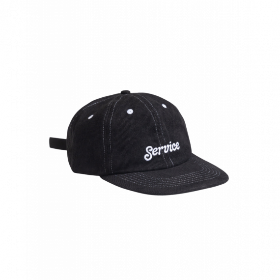 Gorros y Gorras Gorra SERVICE WORKS Script Cord Black
