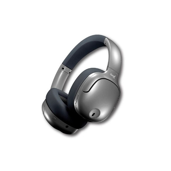 SAMI Auricular de Casco BLUETOOTH RS-13404 Djx Gris Plegable Aux In con Funda