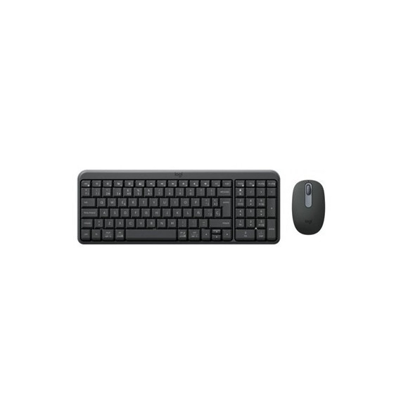LOGITECH Como Teclado+Raton Bluetooth MK250 Compacto Negro