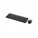 LOGITECH Como Teclado+Raton Bluetooth MK250 Compacto Negro