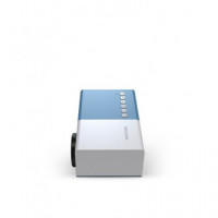 PRIXTON Mini Azul Proyector Led 900LM, 24-60",HDMI/USB, 1080P Full HD