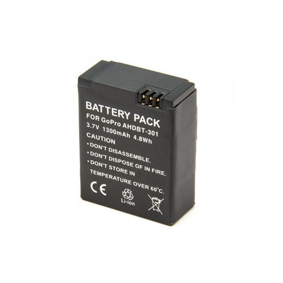 Gns Bateria para Gopro Hero 3 3.7V 1050MAH  FGNS
