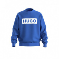 HUGO Jersey Azul 50522375-493