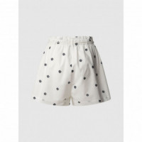 PEPE JEANS Shorts Edna Blancos PL801159-803