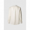 PEPE JEANS Camisa Asher Blanca PM308845-800