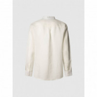 PEPE JEANS Camisa Asher Blanca PM308845-800