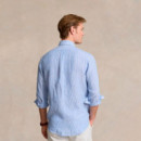 Camisa de Lino a Rayas Custom-fit  RALPH LAUREN
