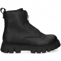 Botin Cremallera Piel Negro  MARC JACOBS KIDS
