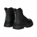 Botin Cremallera Piel Negro  MARC JACOBS KIDS