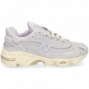 Deportivo Vivo Rejilla Nobuck Gris  NEW BALANCE