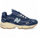 Deportivo Vivo Rejilla Nobuck Azul  NEW BALANCE