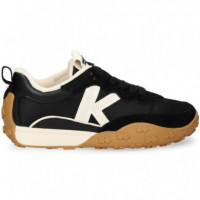 Deportivo K Blanco Ante+nylon Negro  KATE SPADE