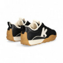 Deportivo K Blanco Ante+nylon Negro  KATE SPADE