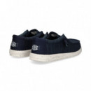 Wallabee Azul  HEY DUDE