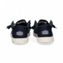 Wallabee Azul  HEY DUDE