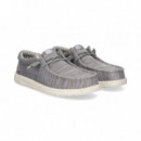 Wallabee Gris  HEY DUDE