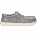 Wallabee Gris  HEY DUDE