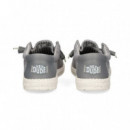 Wallabee Gris  HEY DUDE