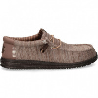 Wallabee Marron  HEY DUDE