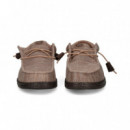 Wallabee Marron  HEY DUDE