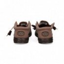 Wallabee Marron  HEY DUDE