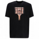 ADIDAS ORIGINALS - Spotlight Tee 1 - Negro - JV8432/NEGRO
