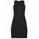 ON RUNNING - All Day Ribbed Dress - Black Rock - 1WF30410080/BLACK Rock
