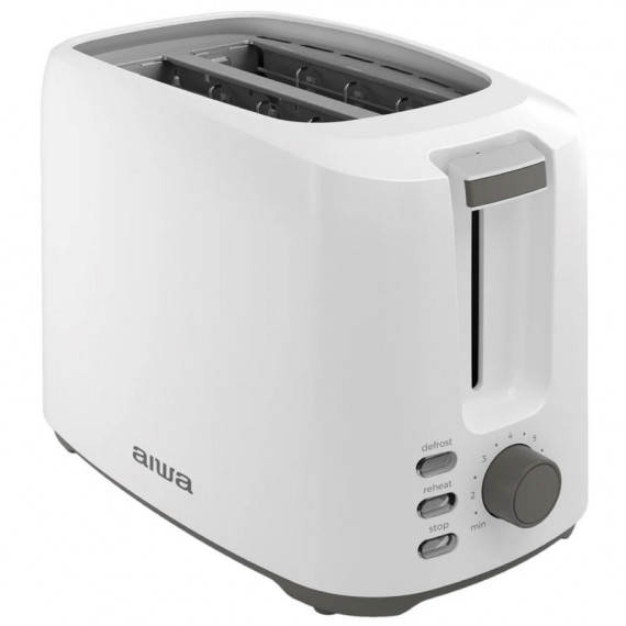 AIWA ABT-700 Tostadora 750W 2 Ranuras Blanco