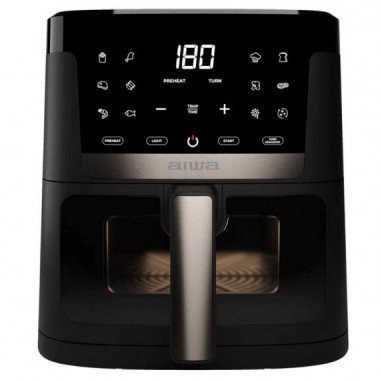 AIWA AFR-7000 Freidora de Aire 1.800W 7 Litros Acero Antihuellas
